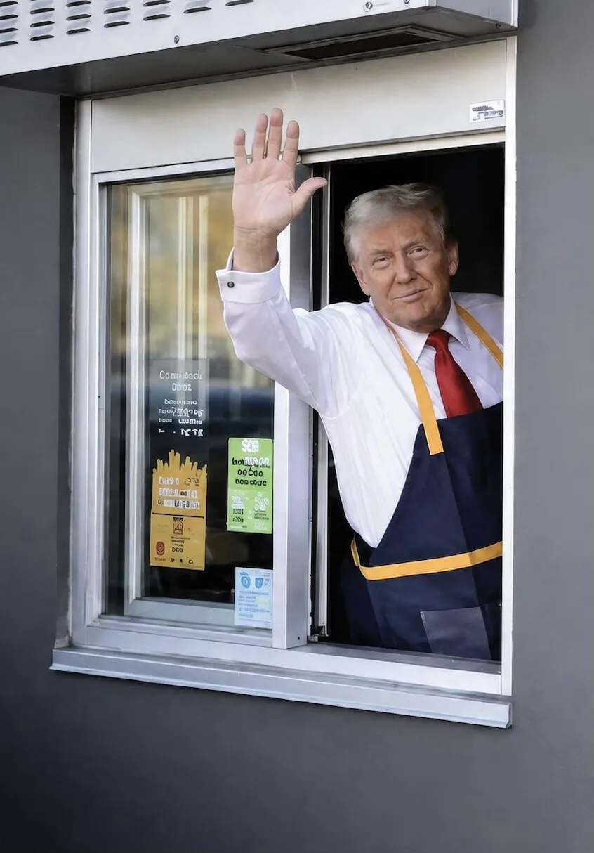 Trump AI-generated image