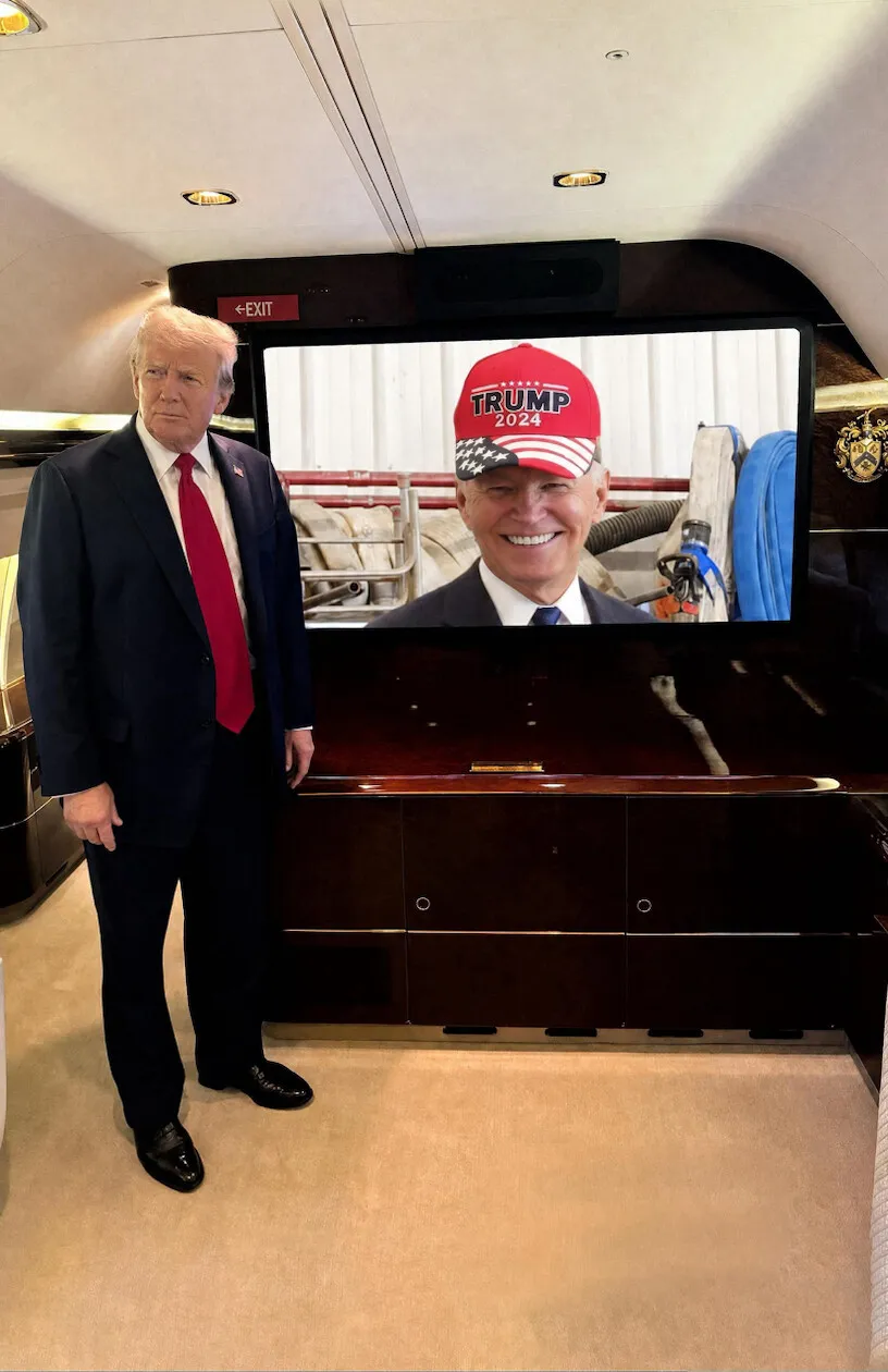 Trump AI-generated image